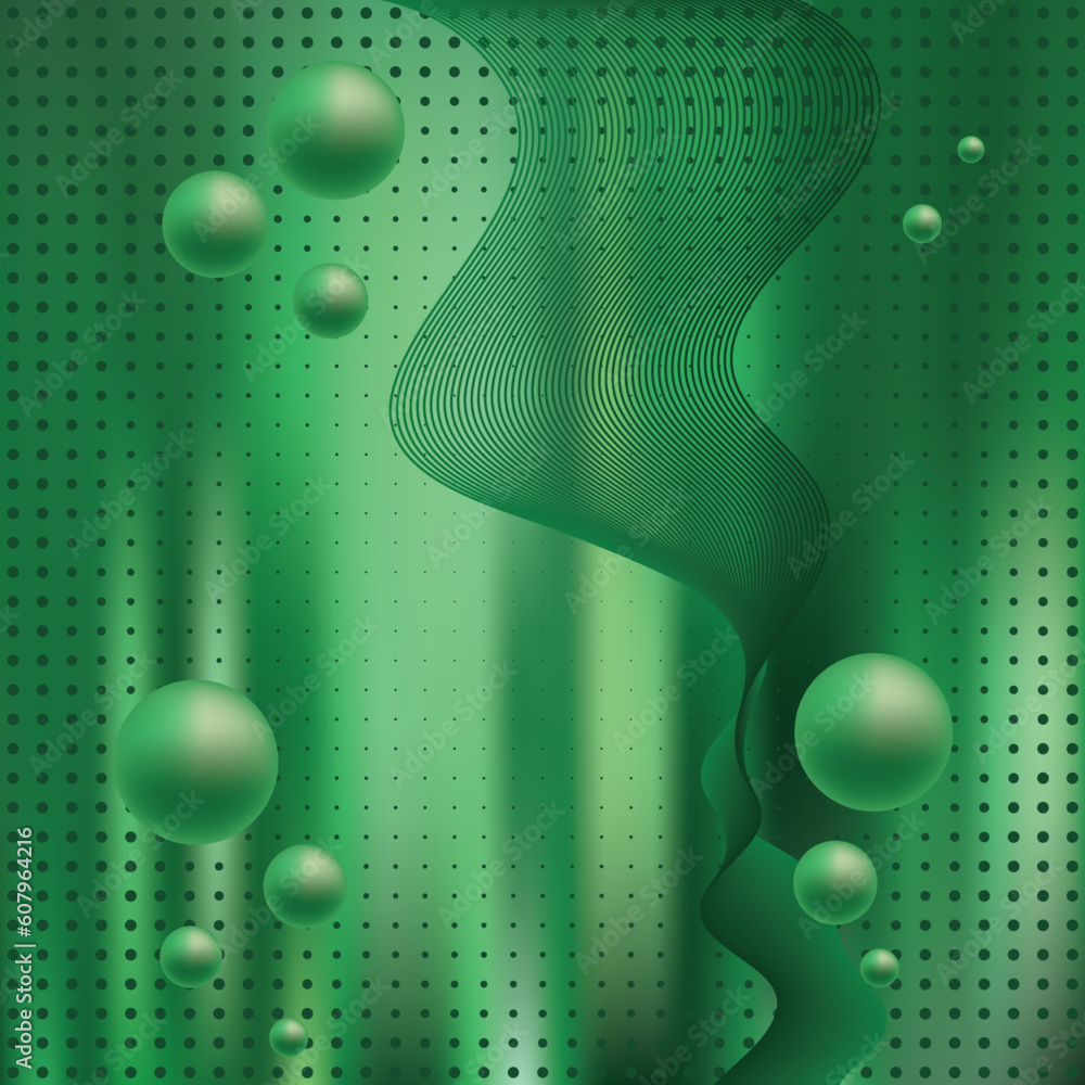 Poster abstract elegance background with balls. vector illustration. gradient mesh include.