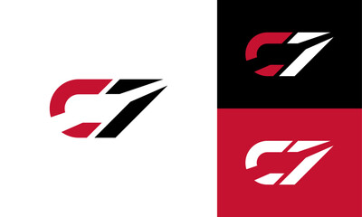 C7, C7 logo, C7 icon, C7 vector, C7 monogram, C7 letter, C7 minimalist logo, initial letter logo C7
