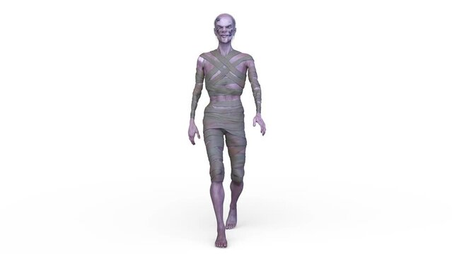 歩くミイラ男