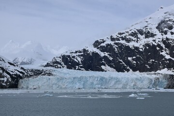 View of Glacier Bay Alaska