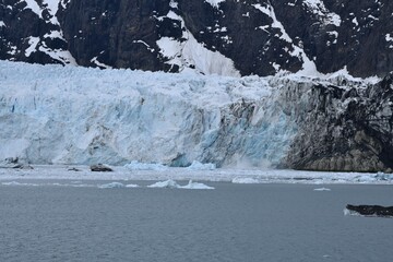 glacier in polar regions