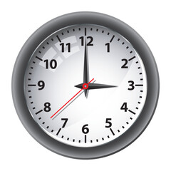 Office wall clock.  Please check my portfolio for more business illustrations.