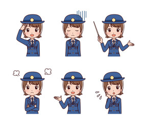 働く人々　職業のイラスト