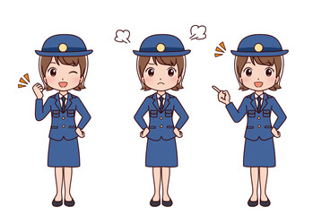 働く人々　職業のイラスト