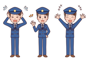 働く人々　職業のイラスト