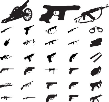 Guns. Similar images can be found in my gallery.