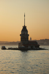 Maiden tower in istanbul