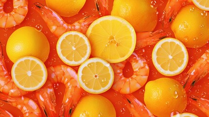 Juicy shrimp background,
Background decoration with shrimp,
Marine theme with shrimp