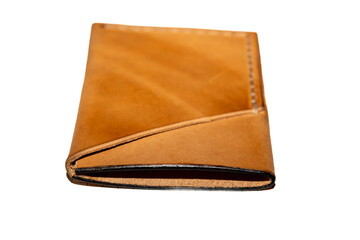 Beige Card sleeve leather credit card case purse wallet purse wallet