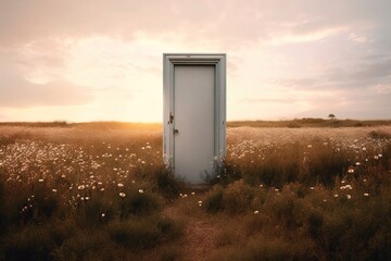 Door to new world. Panorama version