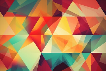Generative ai. Abstract geometry pattern background,