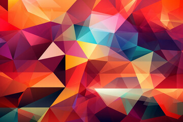 Generative ai. Abstract geometry pattern background,
