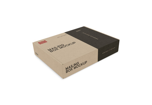 Kraft Box Mockup