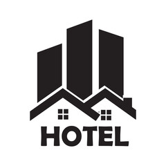 hotel icon vector design template