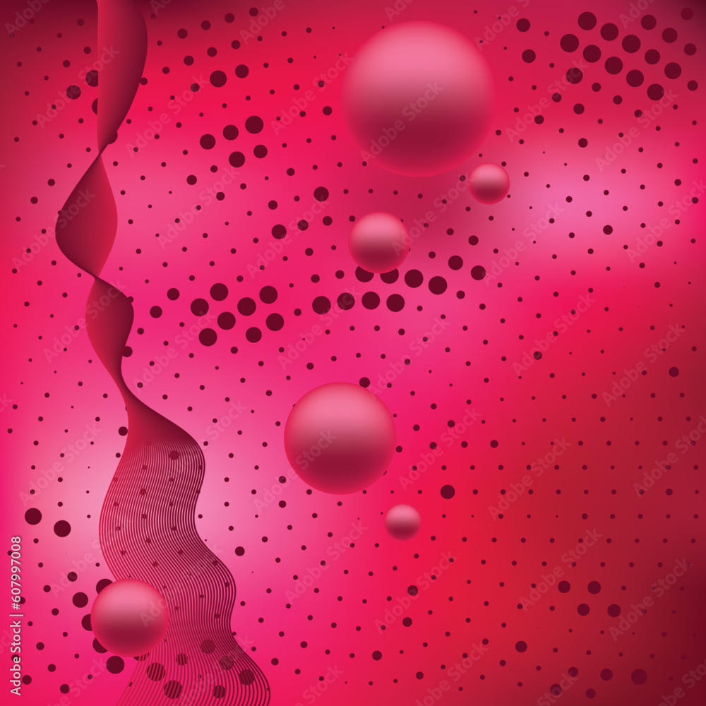Aufkleber abstract elegance background with balls. vector illustration. gradient mesh include.