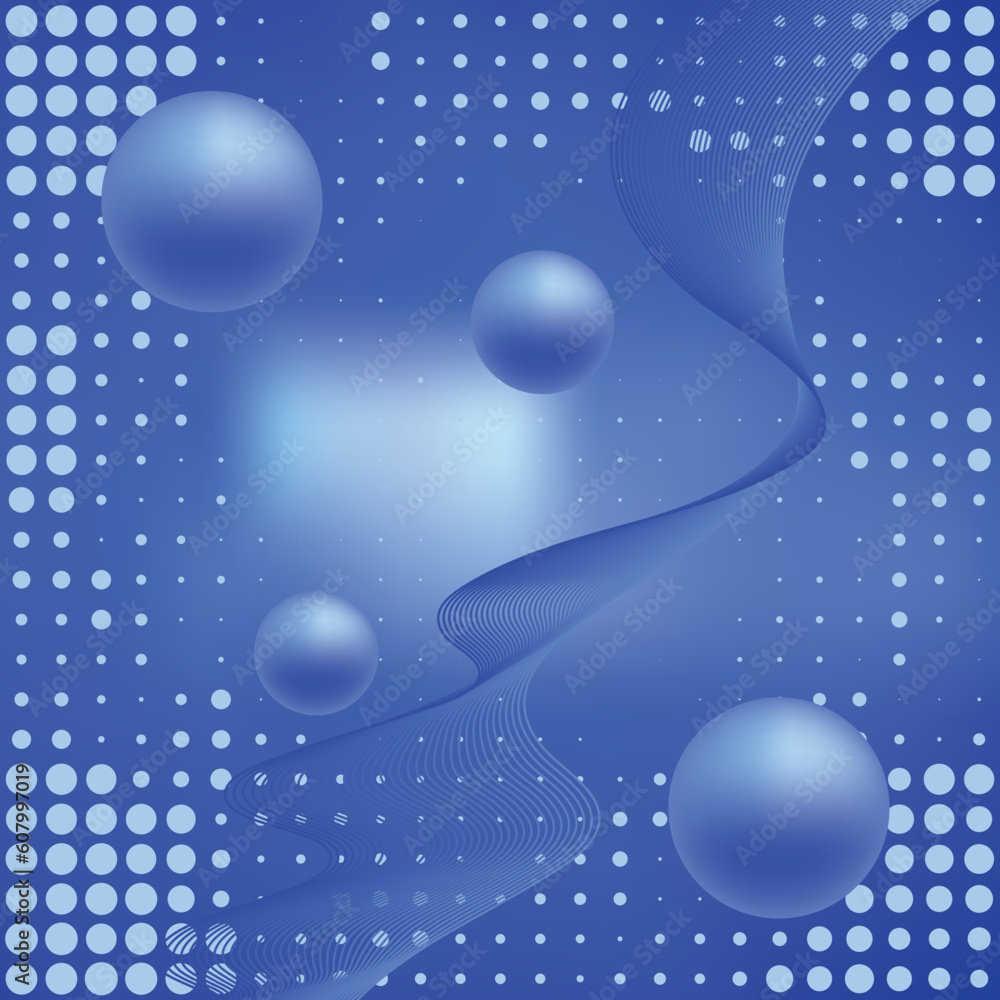 Poster abstract elegance background with balls. vector illustration. gradient mesh include.