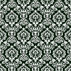 Seamless background from a floral ornament, Fashionable modern wallpaper or textile
