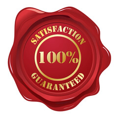 Satisfaction Guaranteed seal.  Please check my portfolio for more seal illustrations.