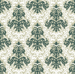 Seamless background from a floral ornament, Fashionable modern wallpaper or textile