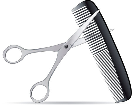 Barber tools - vector illustration