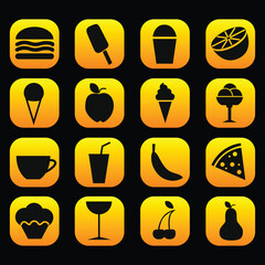 Food and Drinks Icons
