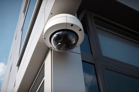 360 degree security camera. Generative AI