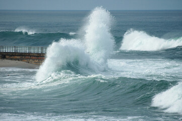 La Jolla waves at children's pool