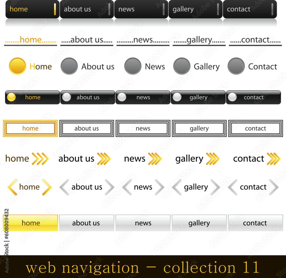 Poster web navigation