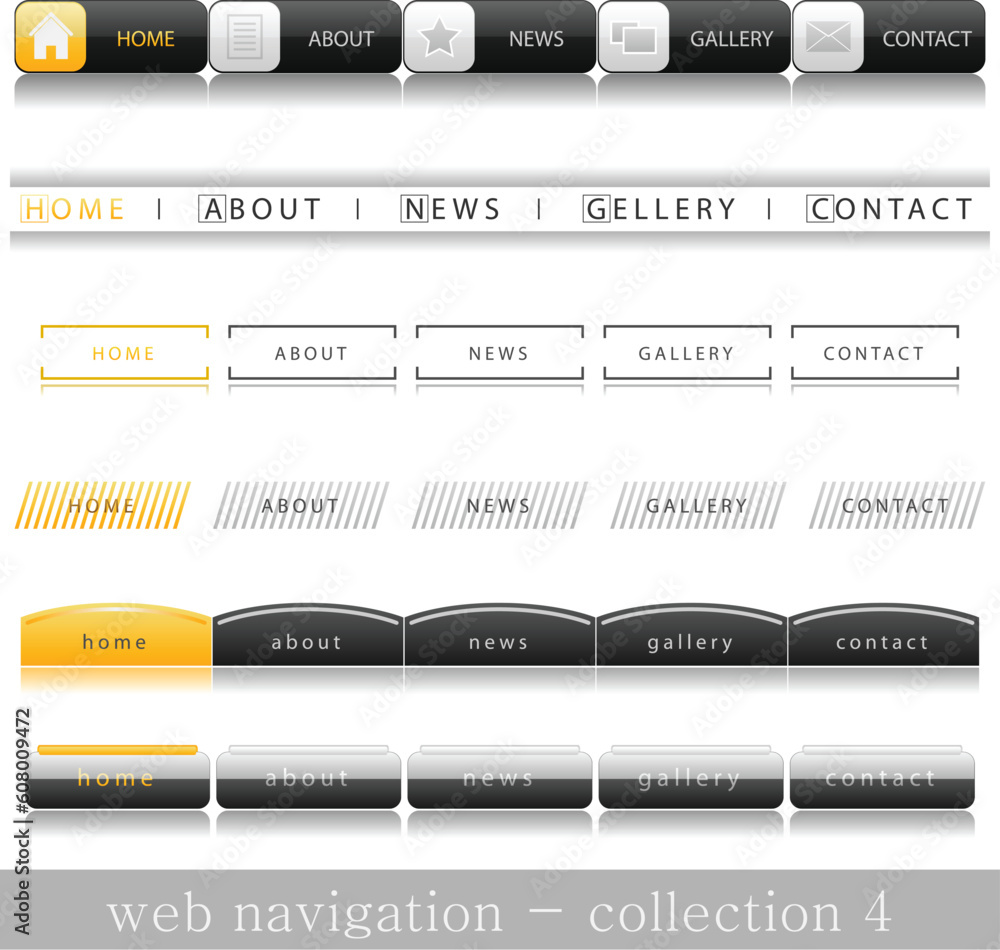 Poster web navigation