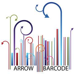 An image of a arrow barcode.