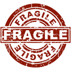 An image of a fragile stamp.