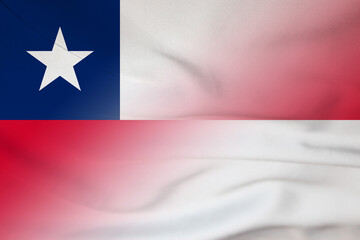 Chile and Monaco state flag international relations MCO CHN