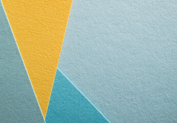Fototapeta premium colored paper in layers for banner background.multicolored paper with texture close-up for background.
