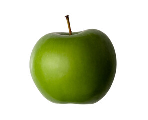 Manzana verde jugosa