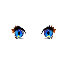 illustration of an eye