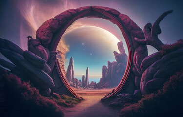 Portal to another dimension