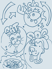 An image of a Pet Background.