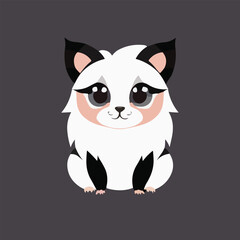 Cute cat vector illustation or icon