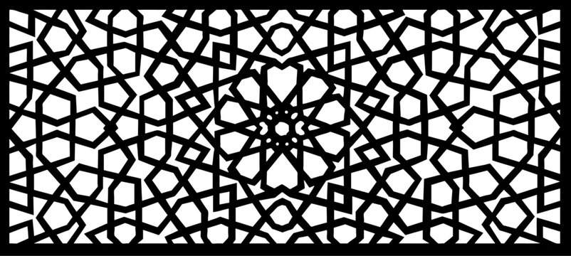 illustration of an oriental pattern