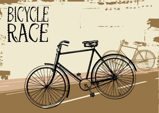 illustration of a bicycle