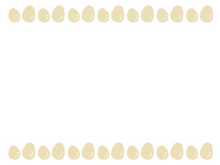 かわいいタマゴ／手描きイラスト素材