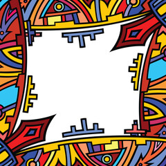 abstract ethnic background, this  illustration may be useful  as designer work
