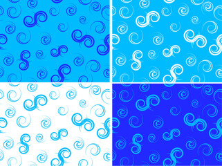 creative decoratively stylized abstraction background