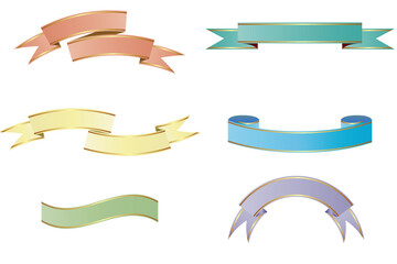 Obraz premium banner set