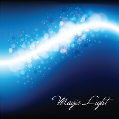 Magical Lights - Abstract Colorful Vector Background Design