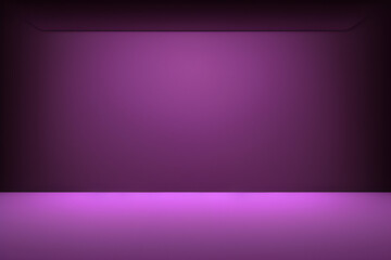 Fototapeta premium Abstract Purple studio background for product presentation empty room with shadows. 3D-room with copy space