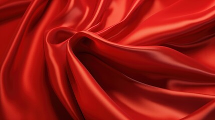 Fototapeta premium red silk background