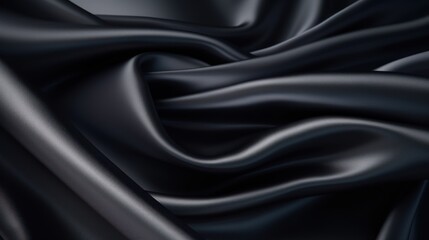 Obraz premium black satin background