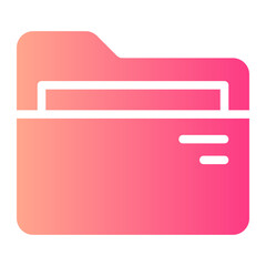 records gradient icon