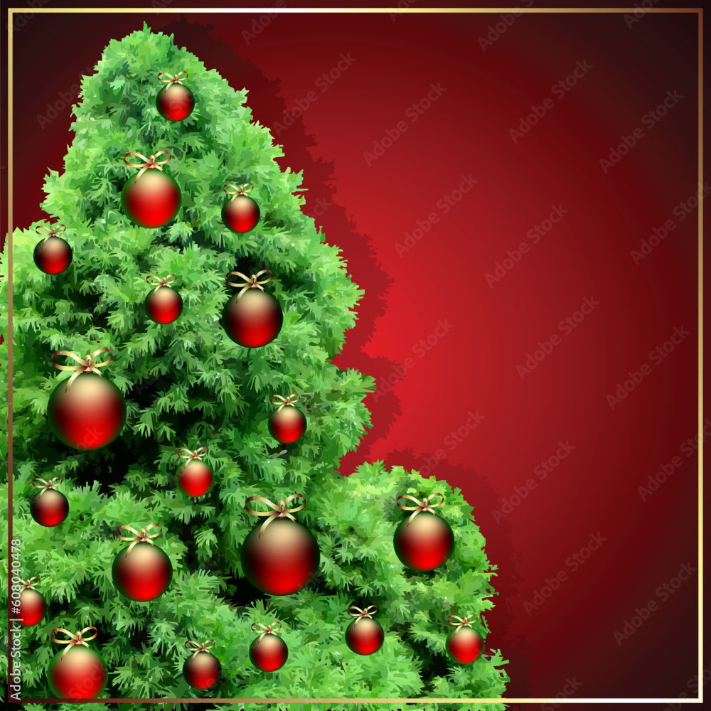 Wall mural christmas background, this illustration may be useful as designer work